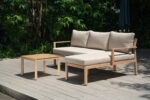 52551-Heat Transfer Printed Aluminum Frame chaise lounge chair