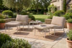 Outdoor Lounge Set with Ottomans 44295 - Image 6