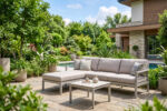 Modern Outdoor Chaise Sofa Set 52551 - Image 2
