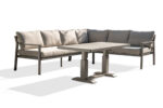 Outdoor Corner Sofa Set with Lift-Top Table 52553-37930
