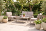 Outdoor Lounge Sofa Set with Loveseat 42552 - Image 3