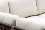 Outdoor Rope Corner Sofa Set with Deep Cushions and Aluminum Frame 53774 - Image 5