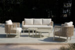 Twisted Rope Outdoor Sofa Set 43371 - Image 2