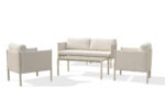 49331 outdoor bouclé upholstered sofa set