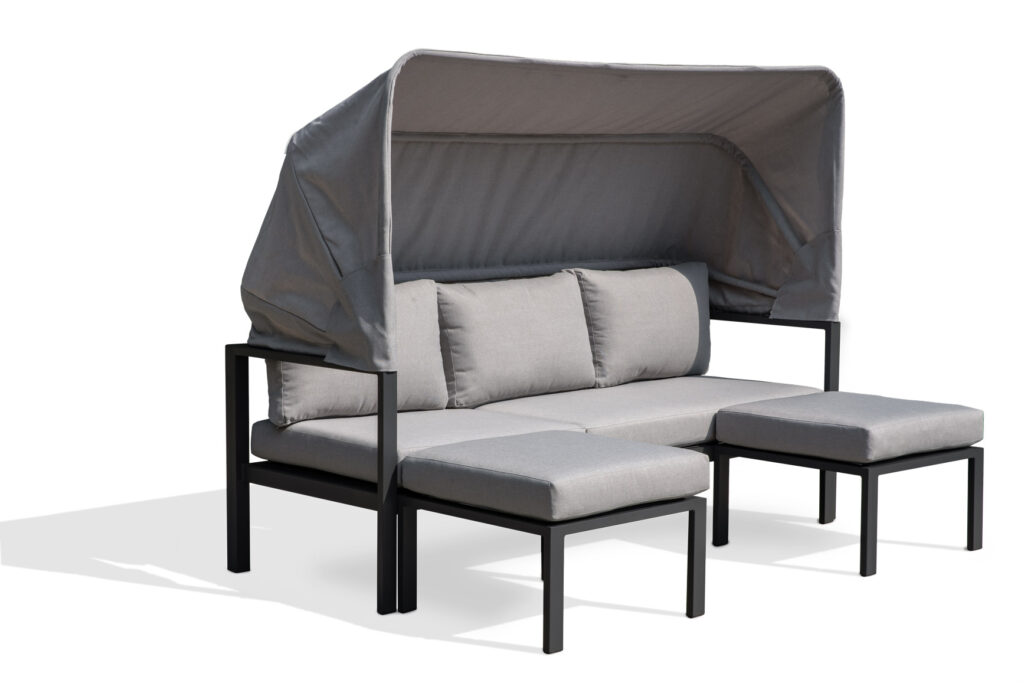 51510 aluminum outdoor sofa set with modern patio design
