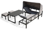 51511 Adjustable Aluminum Outdoor Sofa Set - Image 5