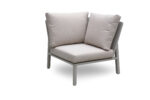 Modern Outdoor Modular Sofa Set with Shaped Aluminum Frame 52555 - Image 3