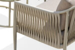 Handwoven PE Wicker Aluminum Modular Corner Sofa Set | Outdoor Furniture Manufacturer 53310 - Image 4