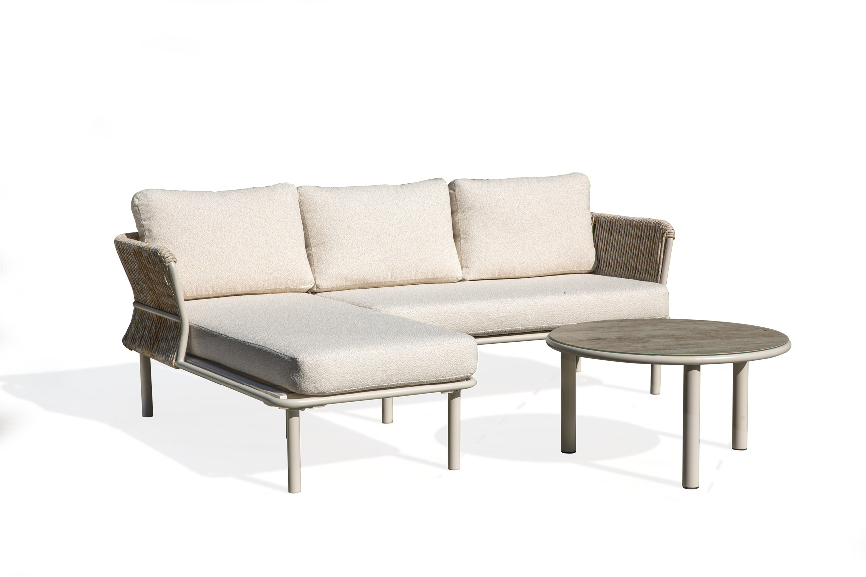 54201-rattan-weave-outdoor-chaise-lounge-set-s2 54201 PE twisted rattan chaise lounge set