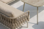 54203 Modern Outdoor Corner Sofa Set with Rope Weaving - Image 3