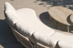 Modern Outdoor Sofa Set with Twisted Wicker Weaving | Model 54205 - Image 4