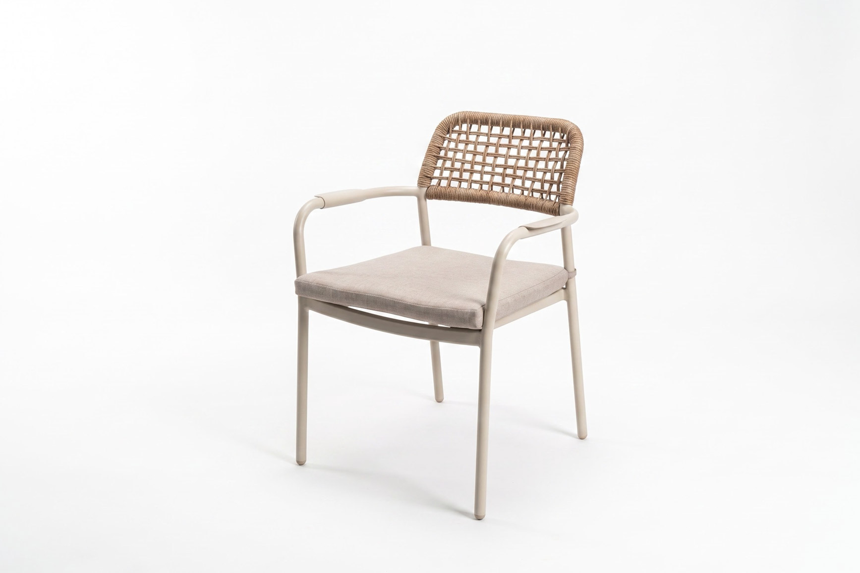 63201-cherishoutdoor-twisted-dining-chair-s9 63201 versatile aluminum outdoor dining chair