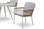 weather resistant aluminum outdoor dining chair wholesale
