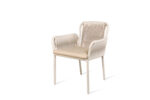 64222 handwoven PE wicker aluminum outdoor dining chair manufacturer