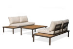 Outdoor Lounge Chair Set with Polywood Side Table 51661 - Image 3