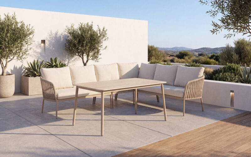 Wholesale 8315 Luxury Rope Outdoor Sofa Set | Cherish Outdoor Manufacturer