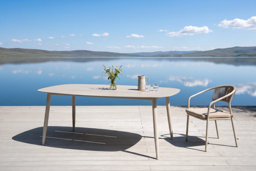 Outdoor dining tables for dining chairs and corner sofa sets
